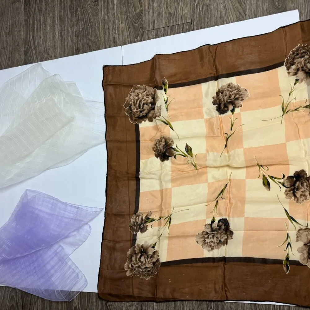 Fabric, Scarfs for Crafts Set 24 pc